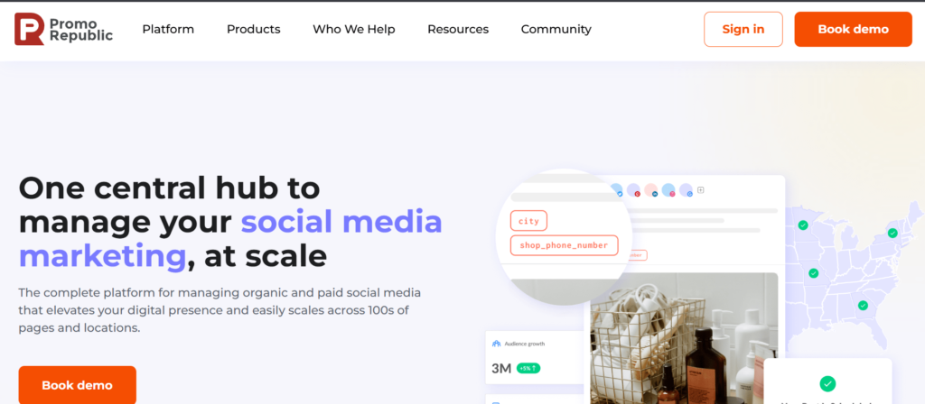 SMO Tool - PromoRepublic

