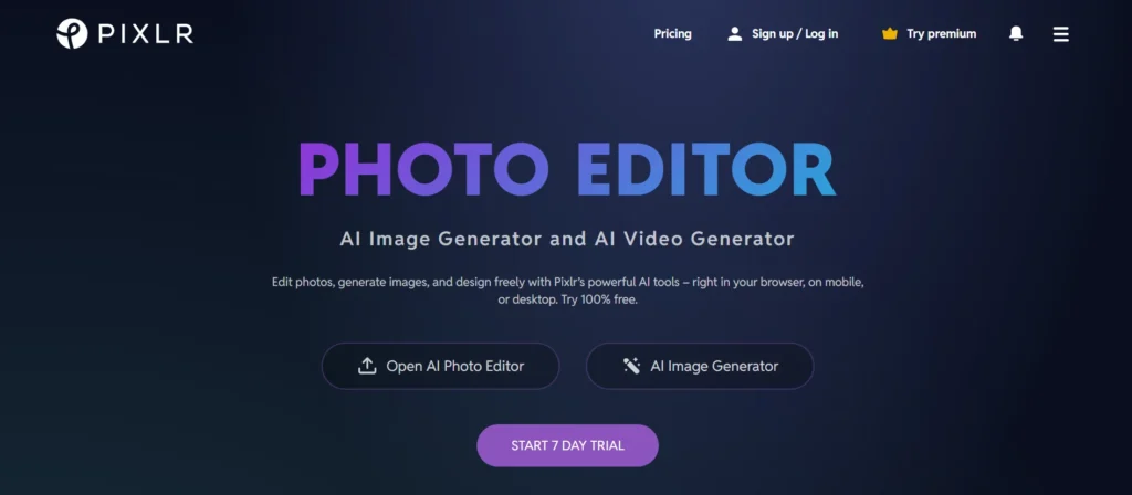 Clipping Software - Pixlr (E & X)

