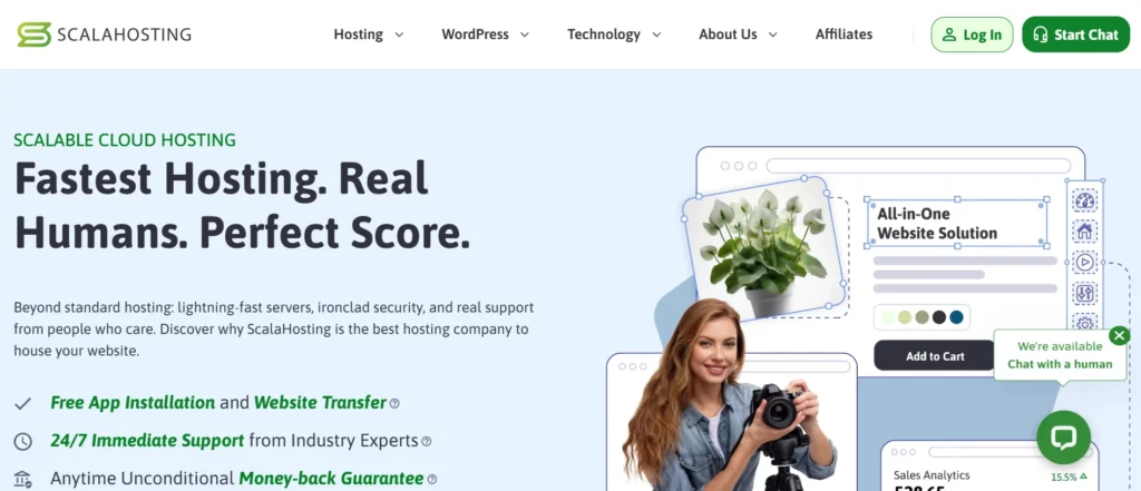 PHP Hosting Provider - ScalaHosting
