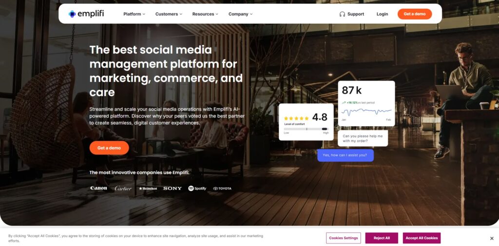 Socialbakers (now Emplifi)-Social media analytics tools