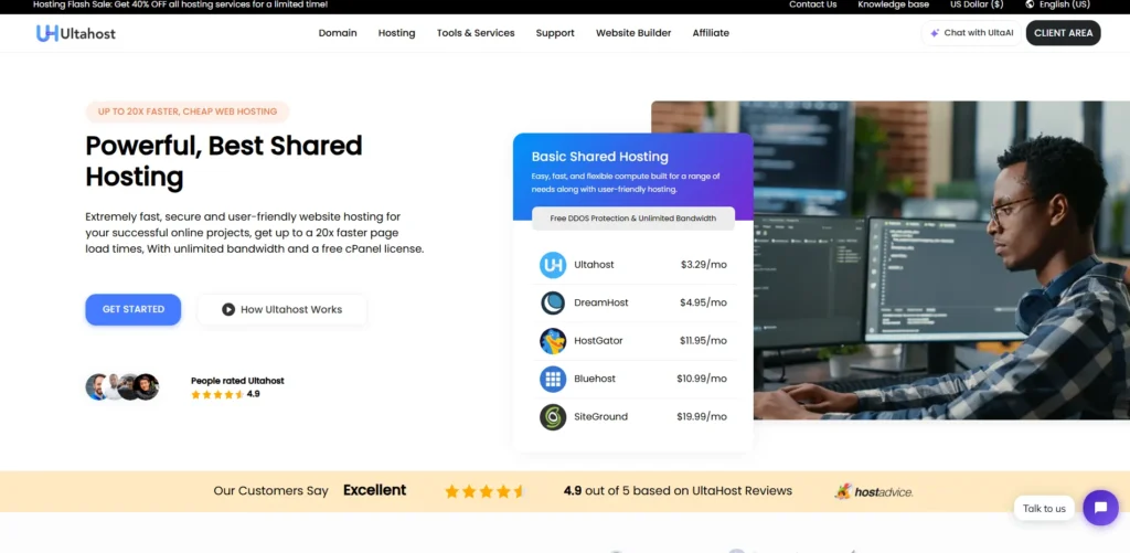 Reseller Hosting Provider - UltaHost