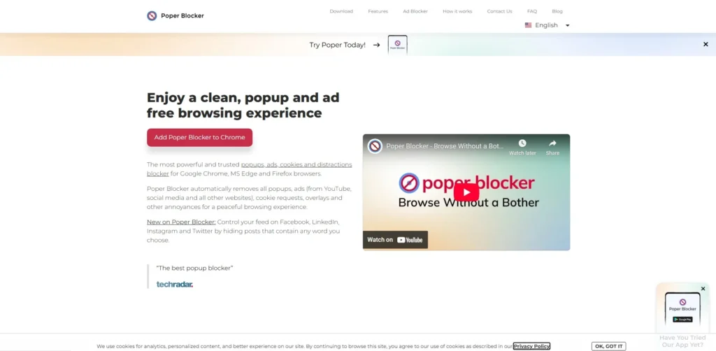 Poper Blocker-Best Ad Blockers for Chrome