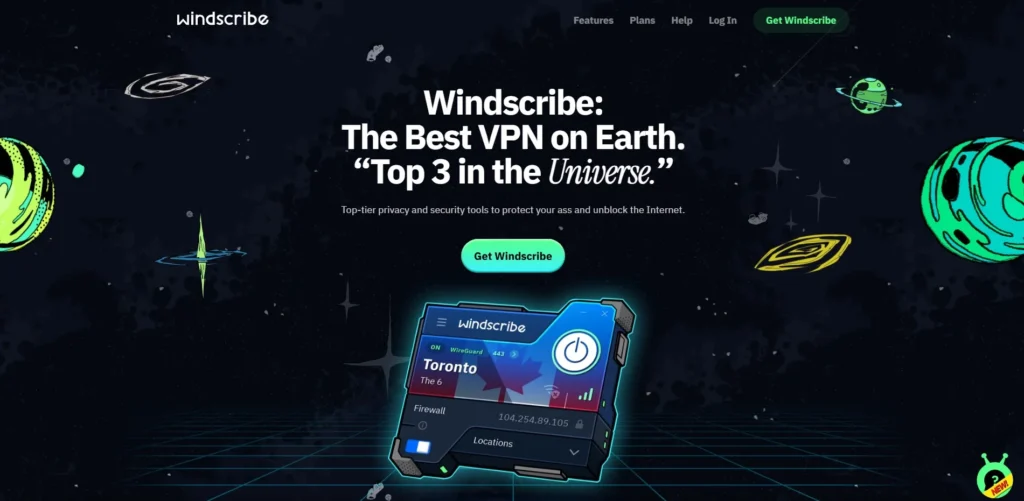 Windscribe (VPN + Ad Blocker)- Best Ad Blockers for Chrome