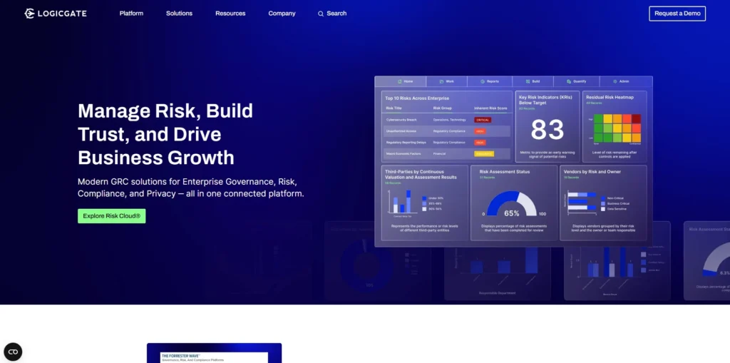 LogicGate Risk Cloud-Risk Management Software