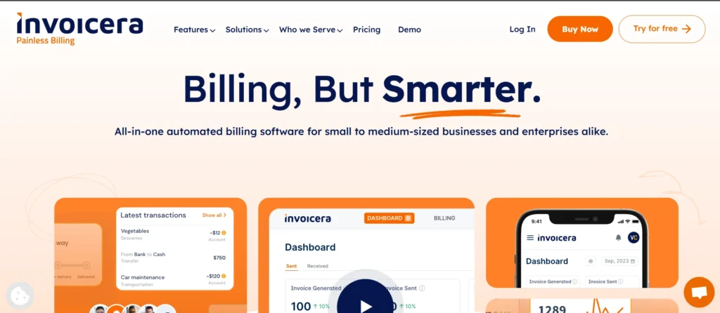 Invoicing Software for Small Businesses – Invoicera

