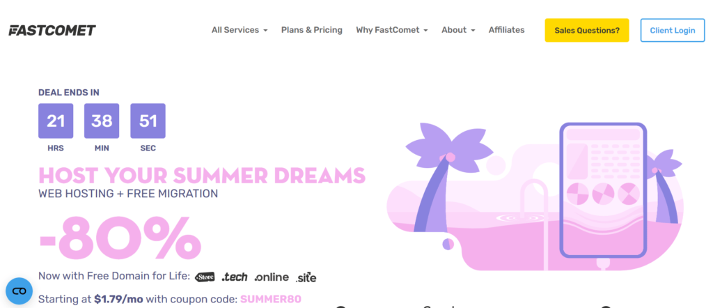 Hosting Provider – FastComet


