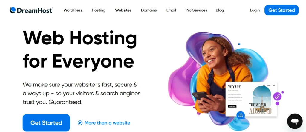 Hosting Provider – DreamHost

