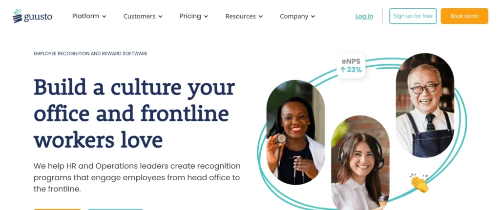 Employee Recognition Software - Guusto
