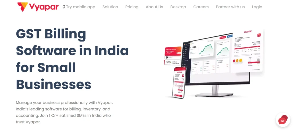 Invoicing Software for Small Businesses – Vyapar

