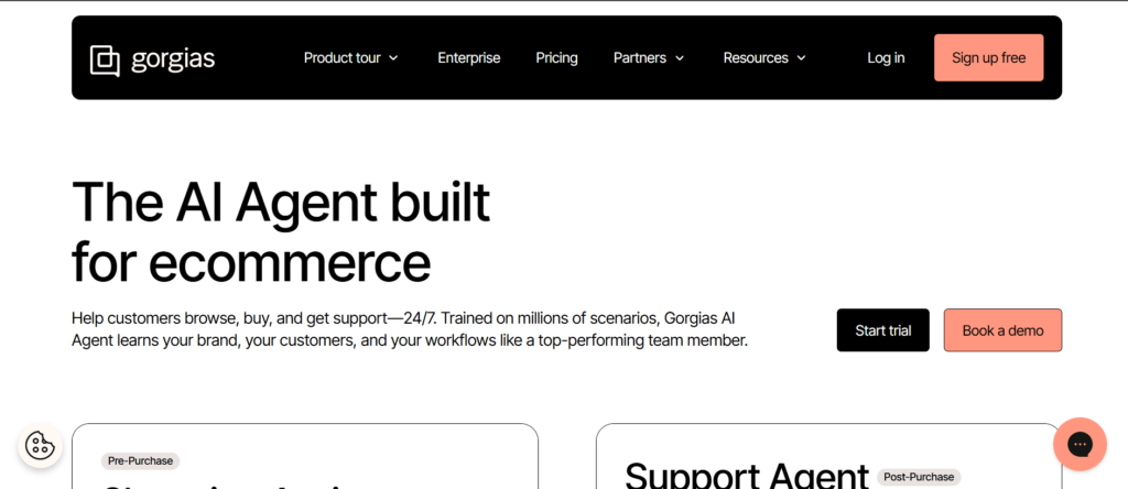 AI Agents for E-commerce - Gorgias
