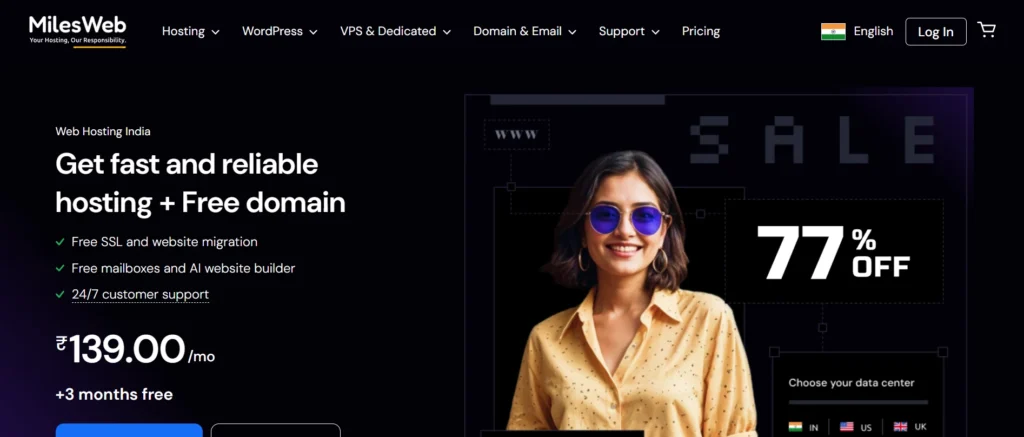 Hosting Provider – MilesWeb

