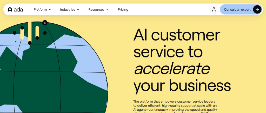 AI Agents for E-commerce - Ada

