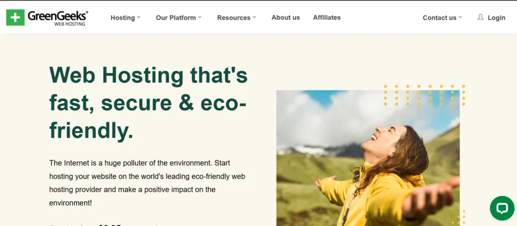 Hosting Provider – GreenGeeks


