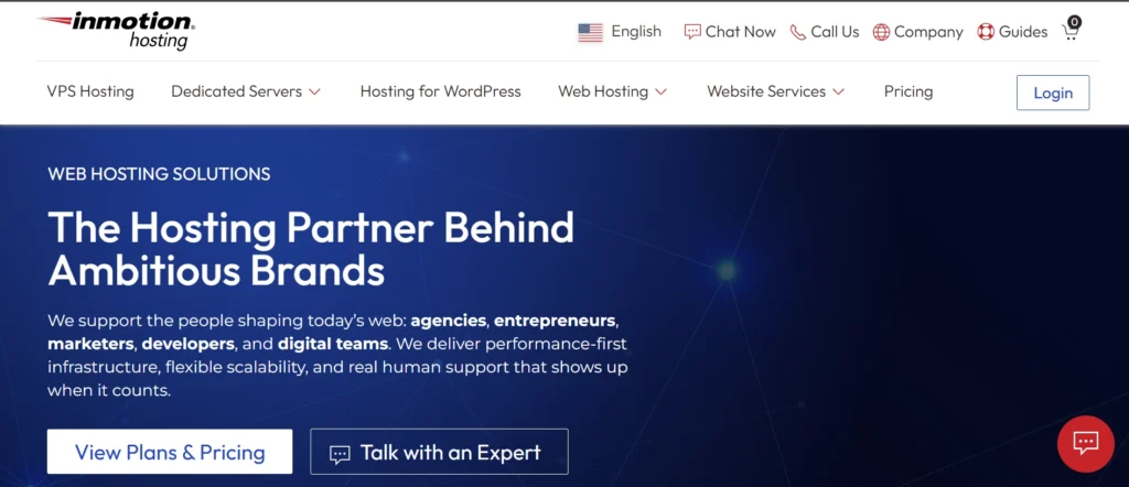 Hosting Provider – InMotion Hosting

