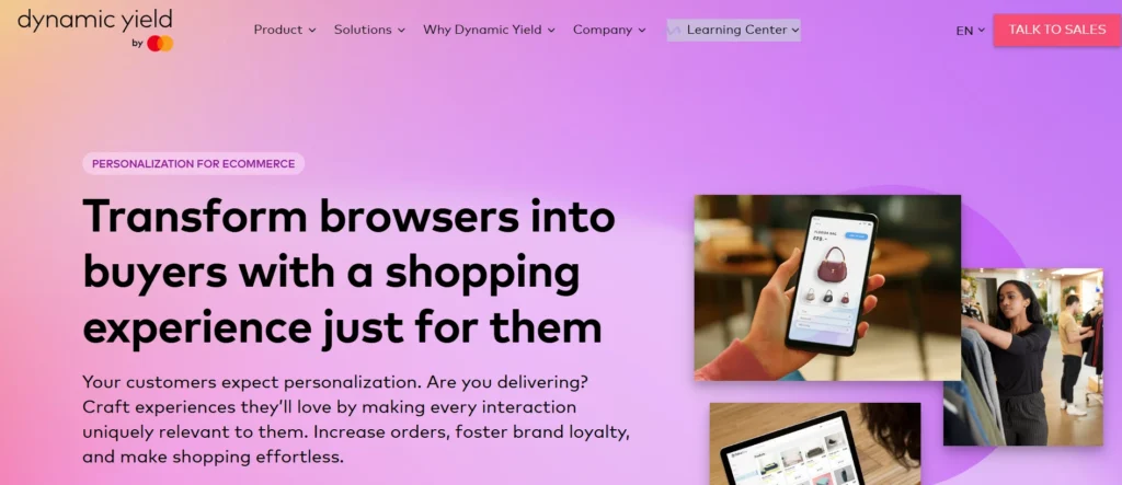 AI Agents for E-commerce - Dynamic Yield
