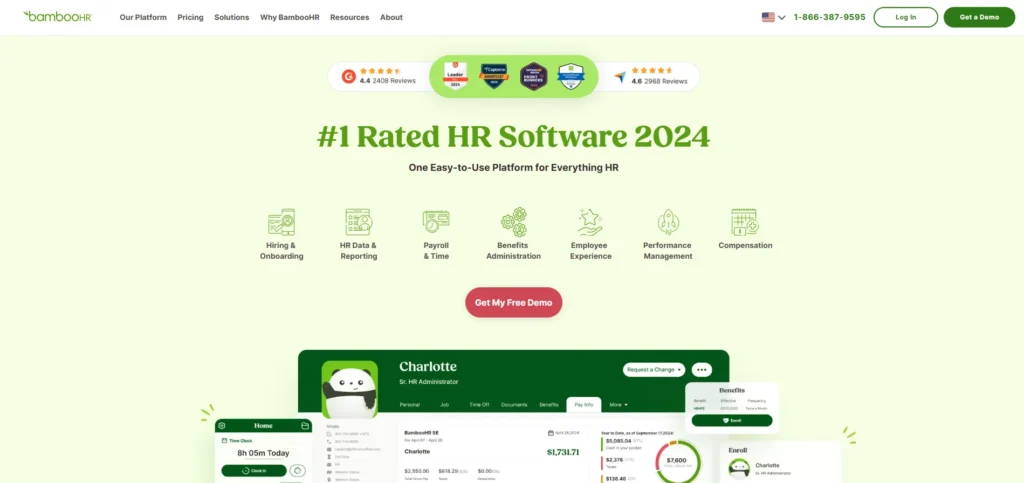 Benefits Administration Software - BambooHR
