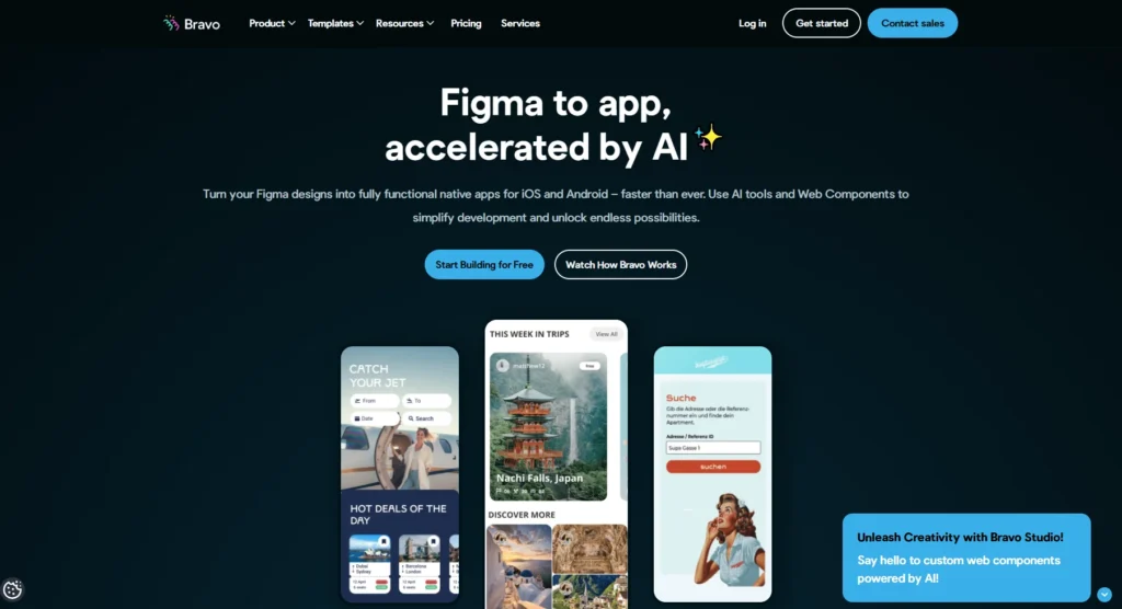 Bravo Studio-No-Code App Builders