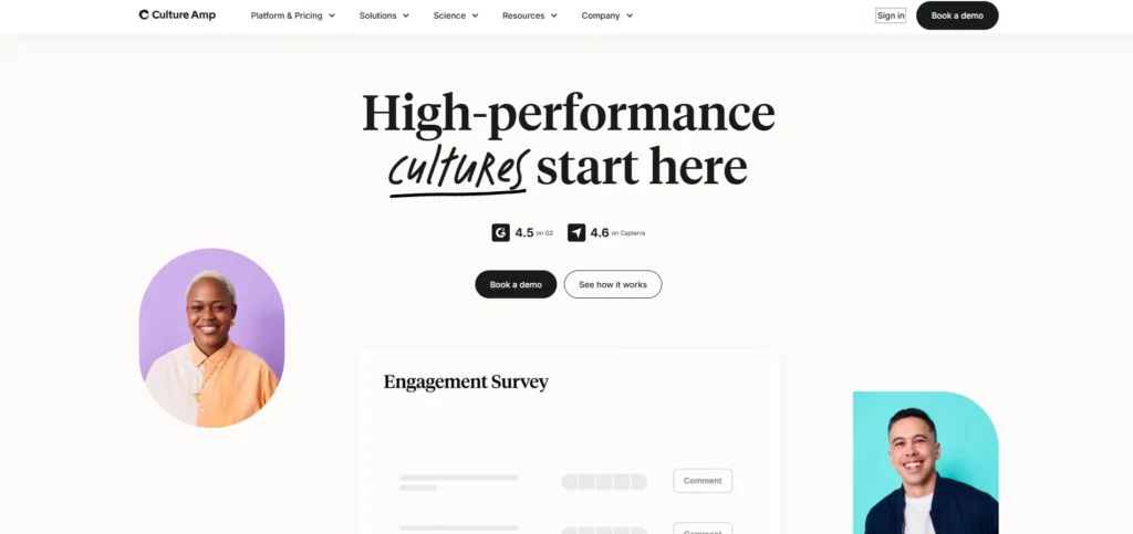 360 Degree Feedback Software - Culture Amp