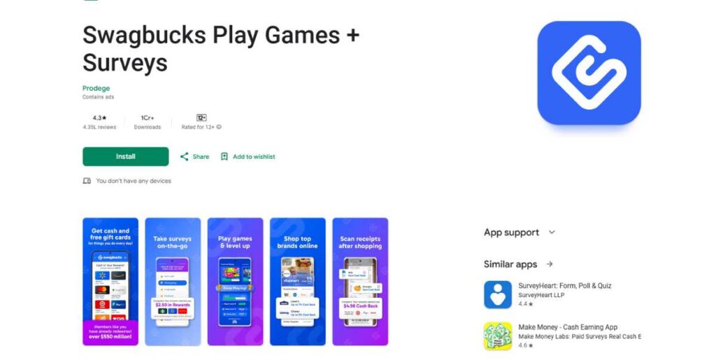 Daily 100 Rupees Earning App Without Investment​