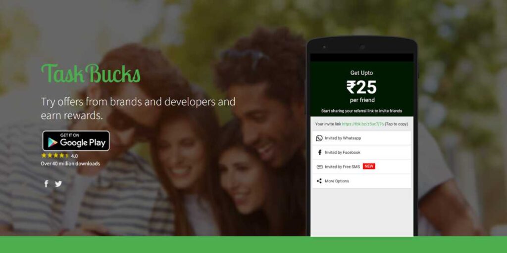 Daily 100 Rupees Earning App Without Investment​