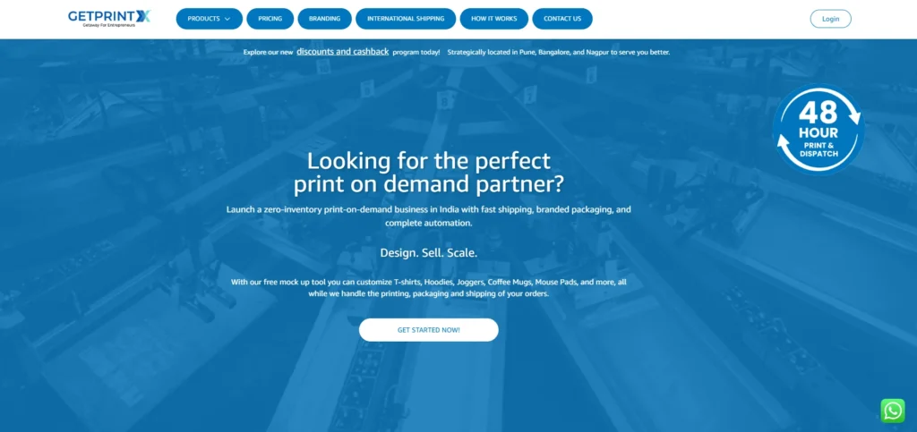 Print-on-Demand Website in India - GetPrintX
