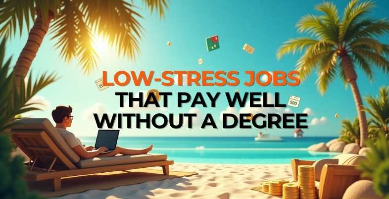 Low-Stress Jobs That Pay Well Without a Degree