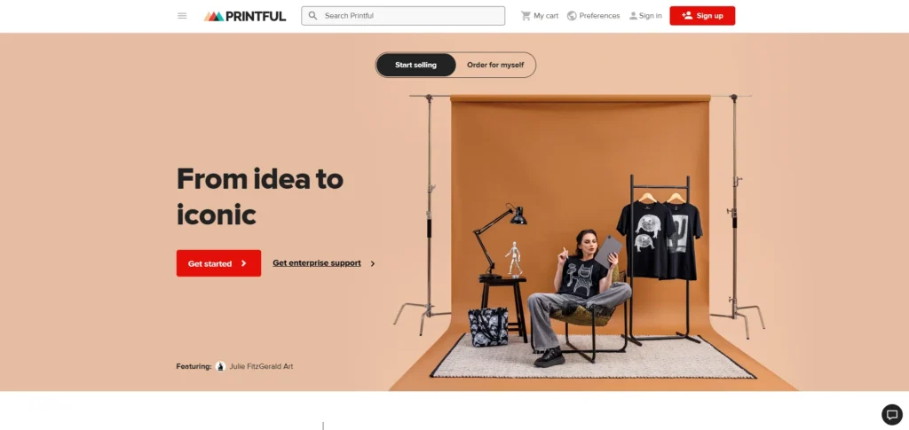 Print-on-Demand Website in India - Printful