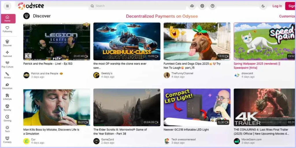 YouTube Alternatives
