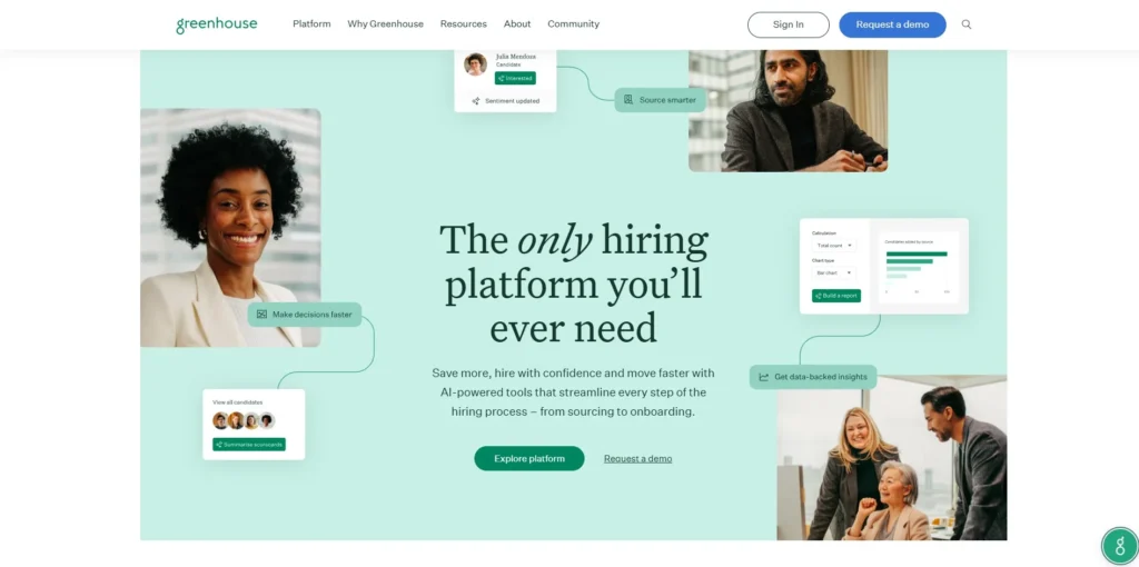 green house-Recruiting Automation Software