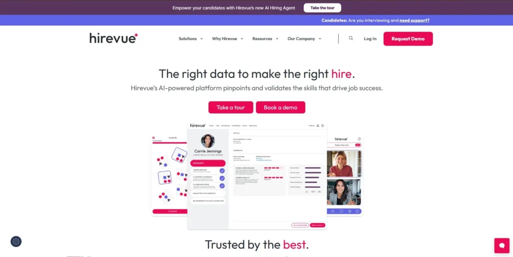 HireVue-Recruiting Automation Software