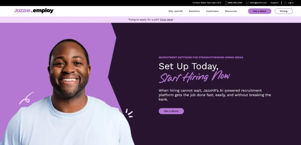 JazzHR-Recruiting Automation Software