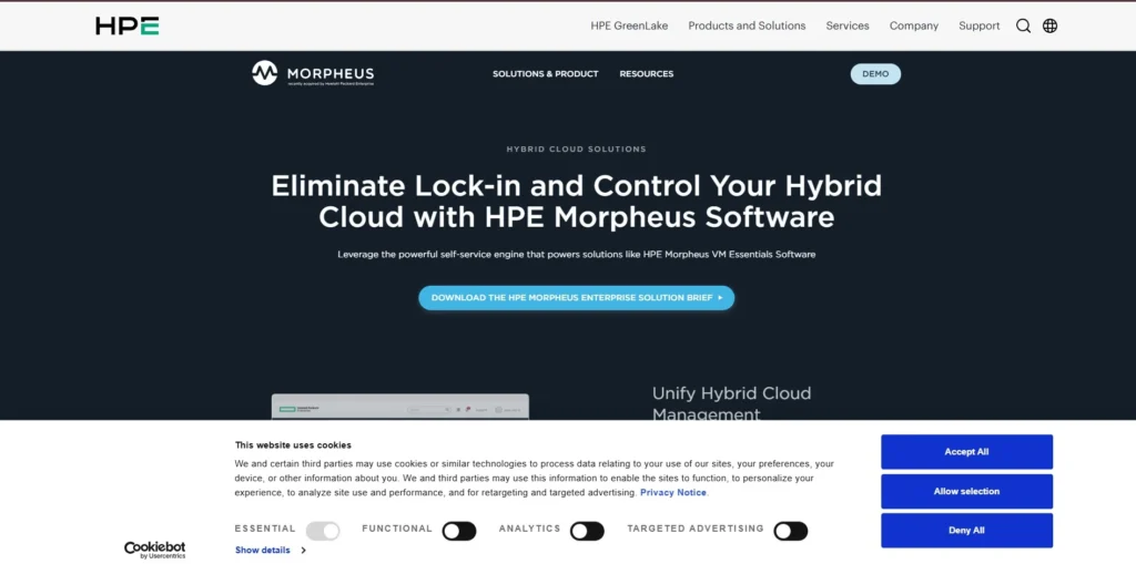 Morpheus Data-Cloud Management Platforms