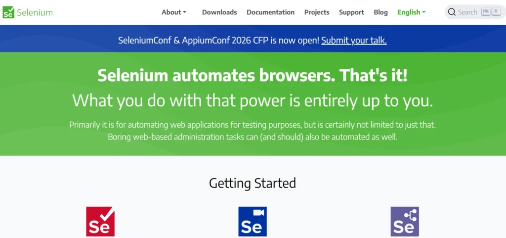 Best Automation Testing Tools: Selenium