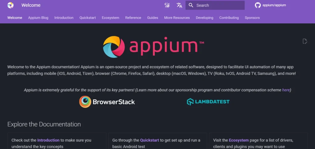 Best Automation Testing Tools: Appium