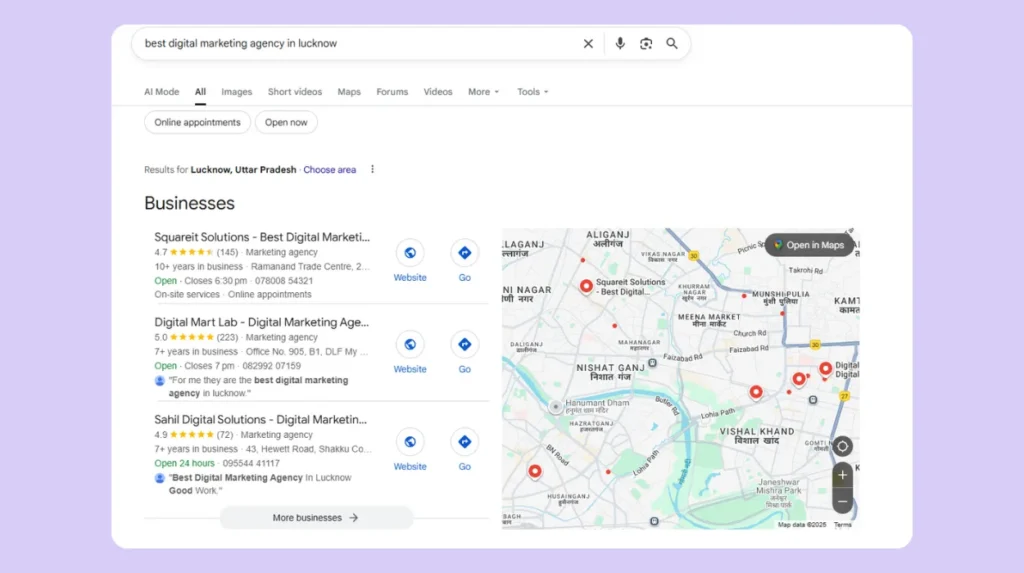 Business Listing Sites