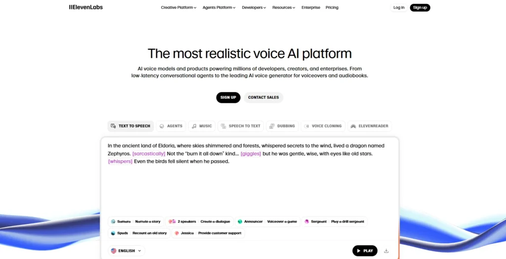 ElevenLabs (1)-Artificial Intelligence Software