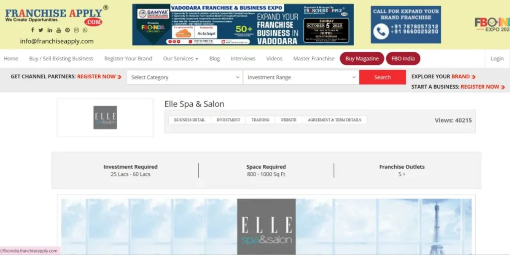Salon Franchise