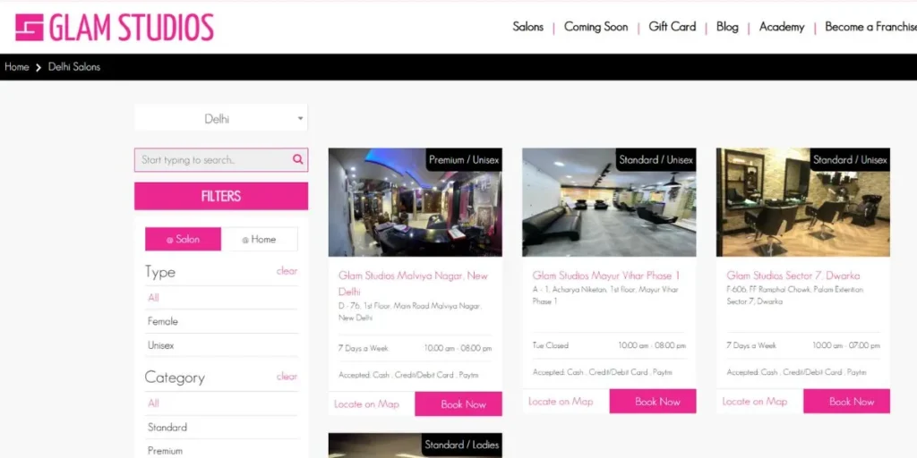 Salon Franchise