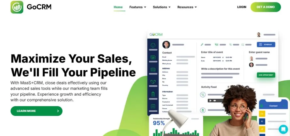 GoCRM - Best CRM Software With Texting