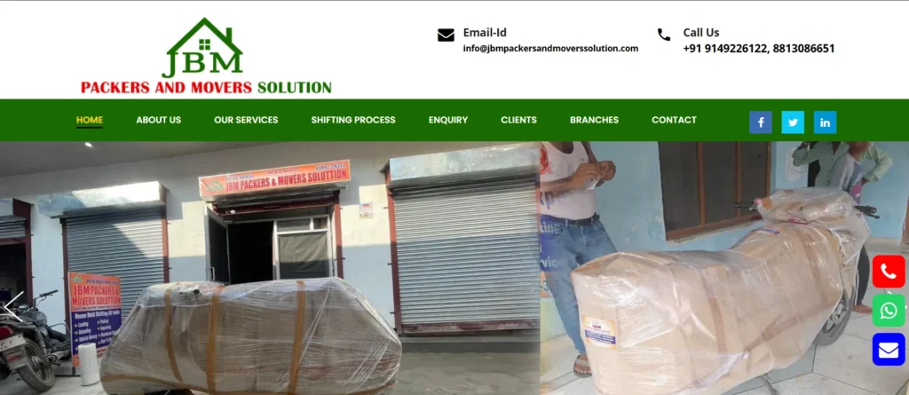 Packers and Movers in Dehradun - JBM Packers and Movers Solutions