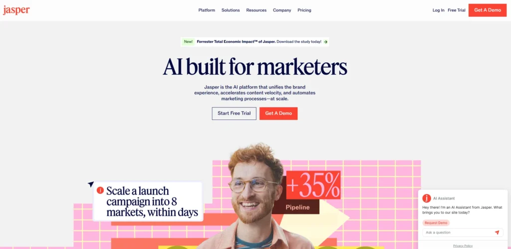Jasper AI-Artificial Intelligence Software