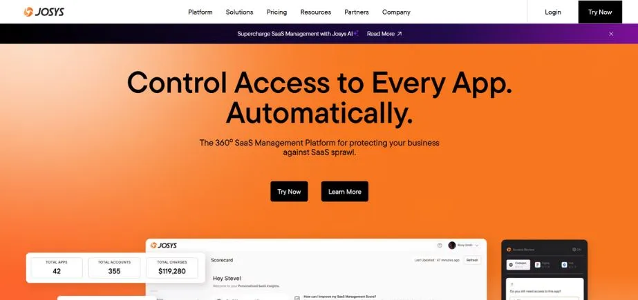 Josys - Top SaaS Marketplaces