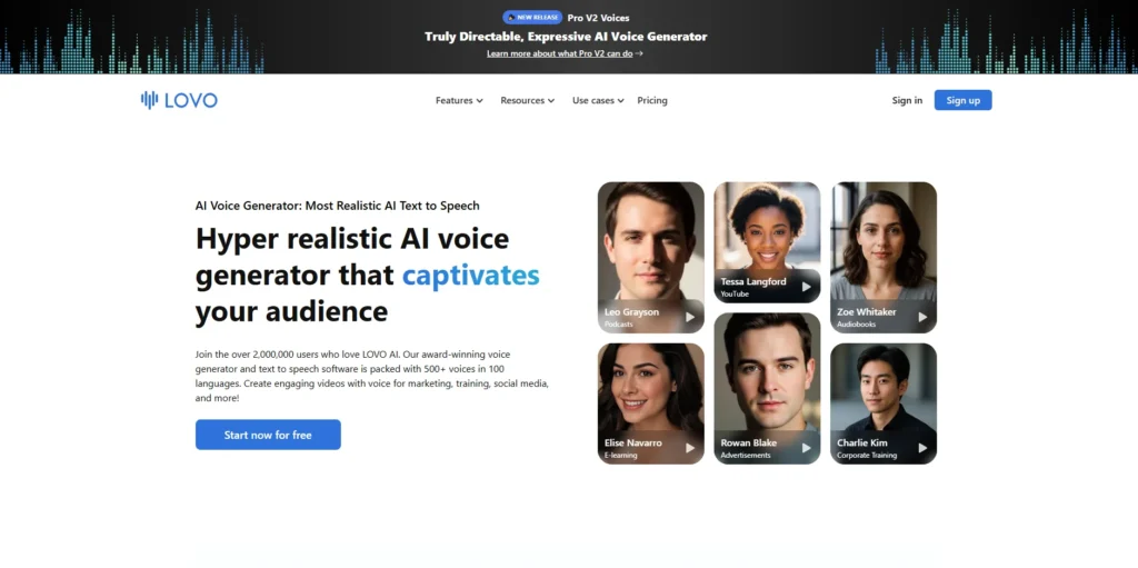 Lovo.ai-AI Voice Generator Hindi