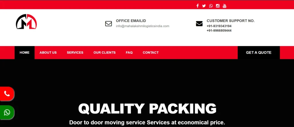 Packers and Movers in Dehradun - Mahalakshmi Packers and Movers
