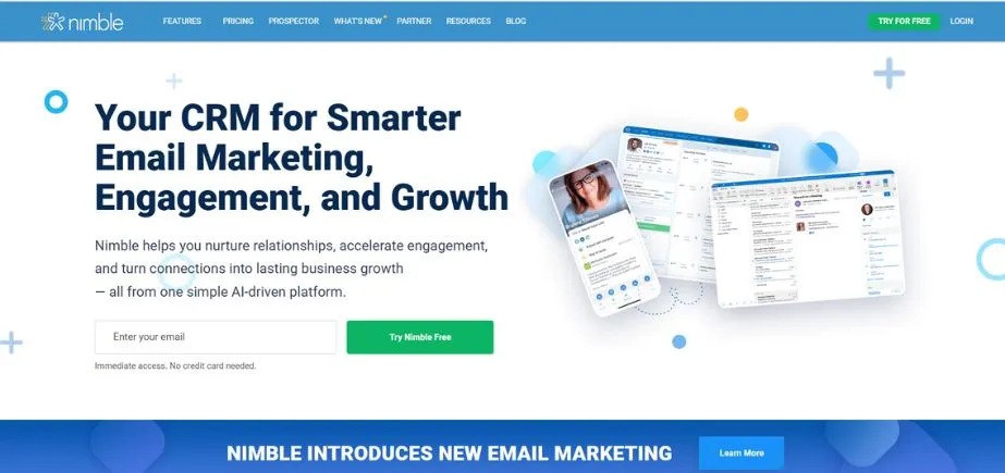 Nimble - Best CRM Software With Texting