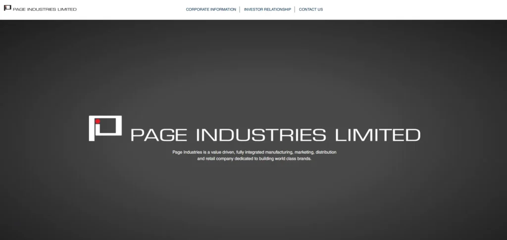 Textile Company in Bangalore - Page Industries Ltd