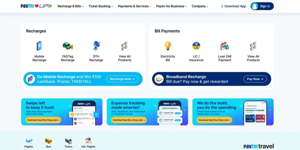 Payment Apps in India