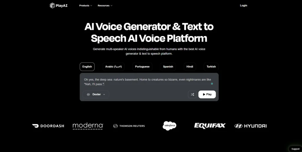 Play.ht- AI Voice Generator Hindi