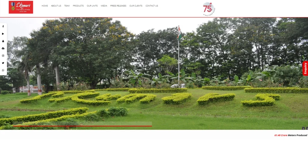 Textile Company in Bangalore - S Kumars Nationwide Ltd