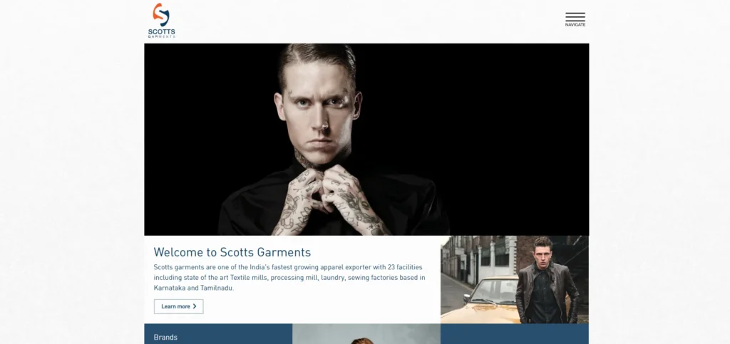 Textile Company in Bangalore - Scotts Garments Ltd